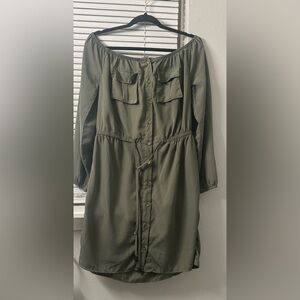 Olive Green Women's dress